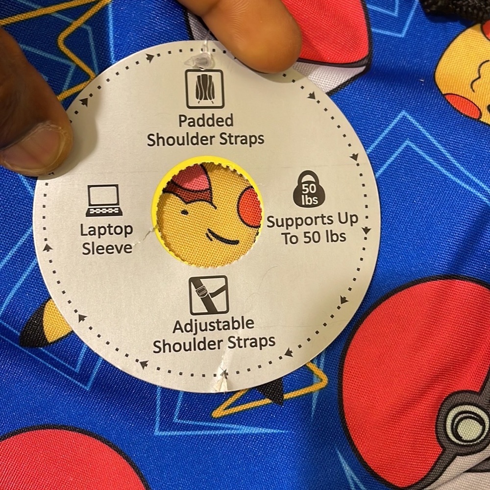 Pokémon Padded kids Backpack. - Picture 4 of 12